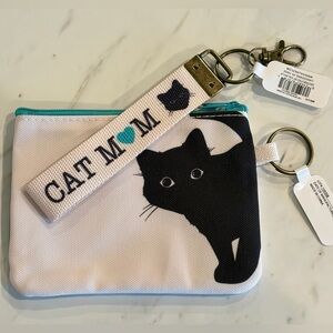 Cat Mom + Keychain Strap 😻